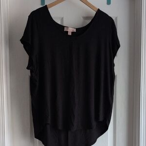 Philosophy Black Short Sleeve Top